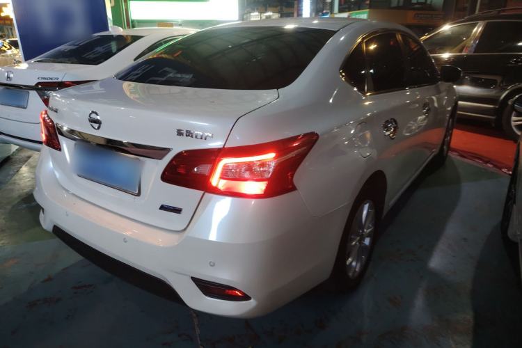 Used Nissan Sylphy 2019 1.6XV CVT Smart Connect Luxury Edition China VI Standard Rear Right 45 Deg