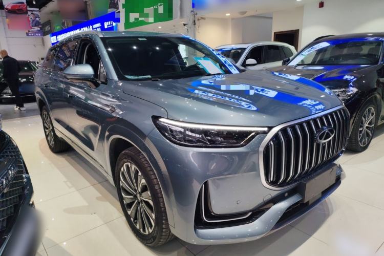 Used Chery Tiggo 9 2023 2.0T Dual-Clutch Two-Wheel Drive Luxury Edition 7 Seats
