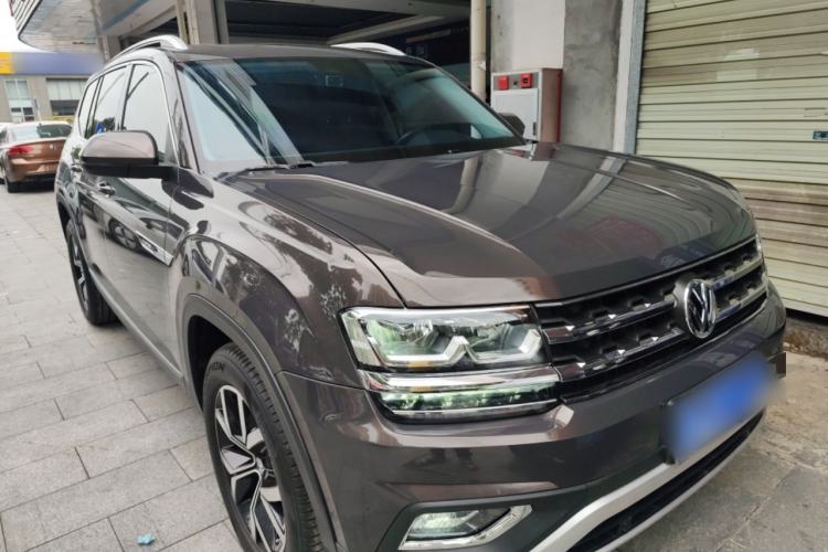 Used Volkswagen Teramont 2019 380TSI Four-Wheel Drive Luxury Version China VI Standard Front Right 45 Deg