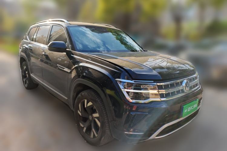 Used Volkswagen Teramont 2022 380TSI Four-Wheel Drive Prestige Luxury Edition Front Right 45 Deg