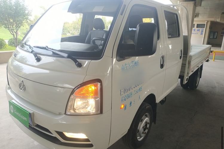Used Kuayue Zhe D5 2021 1.6L Standard Edition Double-Cab Flatbed with Dual Rear Wheels 3050mm Cargo Bed DAM16KL