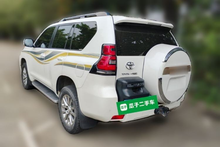 Used Toyota Prado 2018 3.5L Automatic TX-L with Rear-Mounted Spare Tire