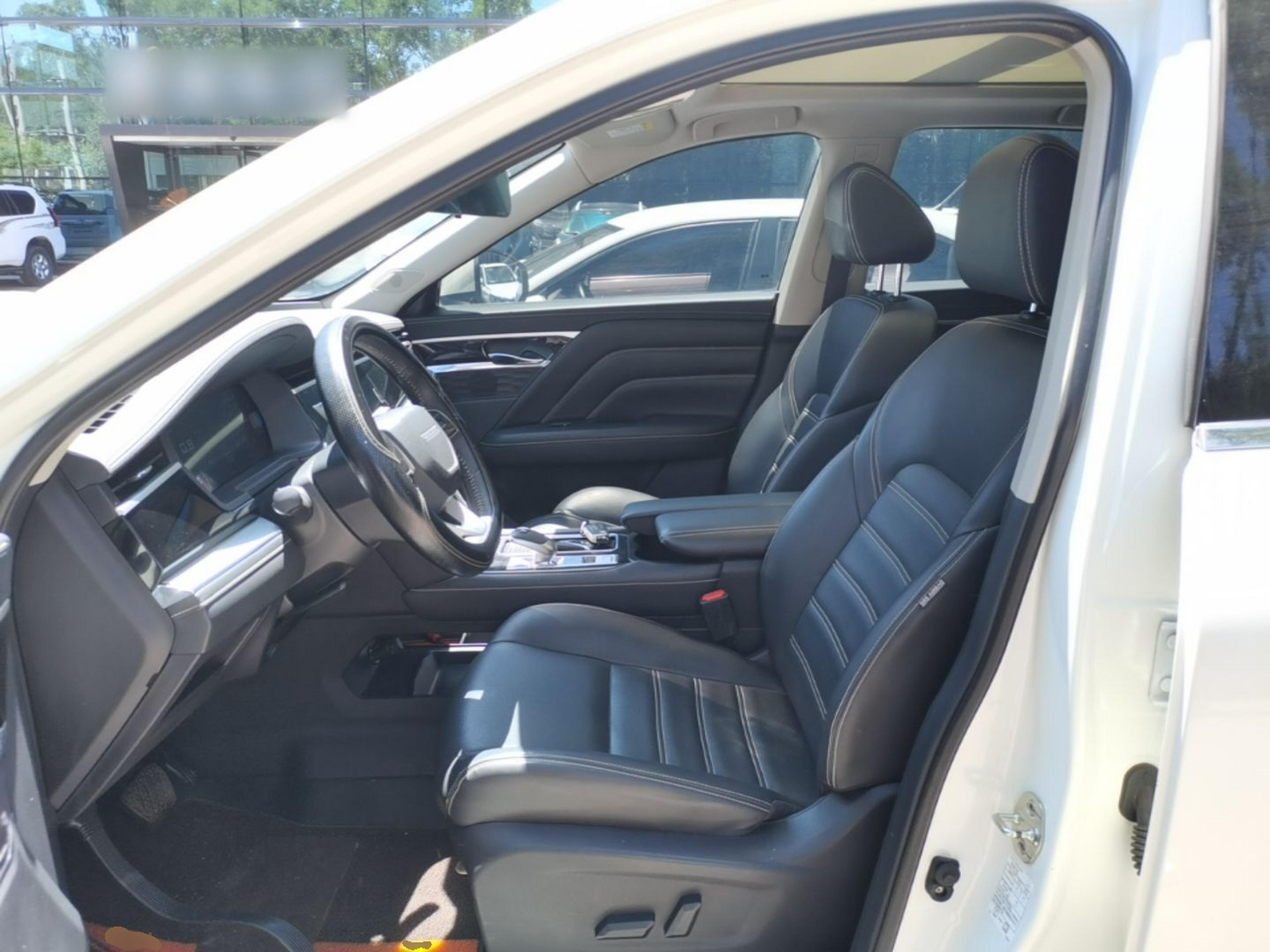 Avant de la voiture