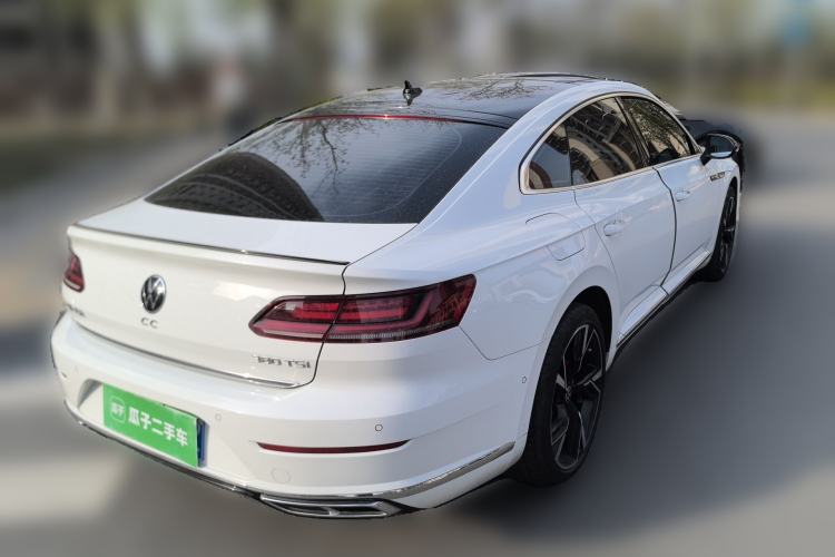 Used Volkswagen FAW-Volkswagen CC 2023 380TSI Striking Edition Rear Right 45 Deg