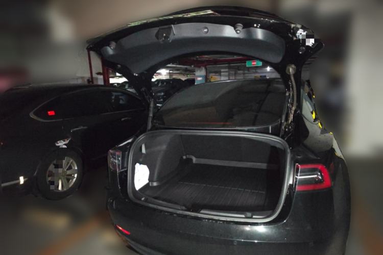 Used Tesla Model 3 2021 Performance High-Performance All-Wheel-Drive Version Trunk