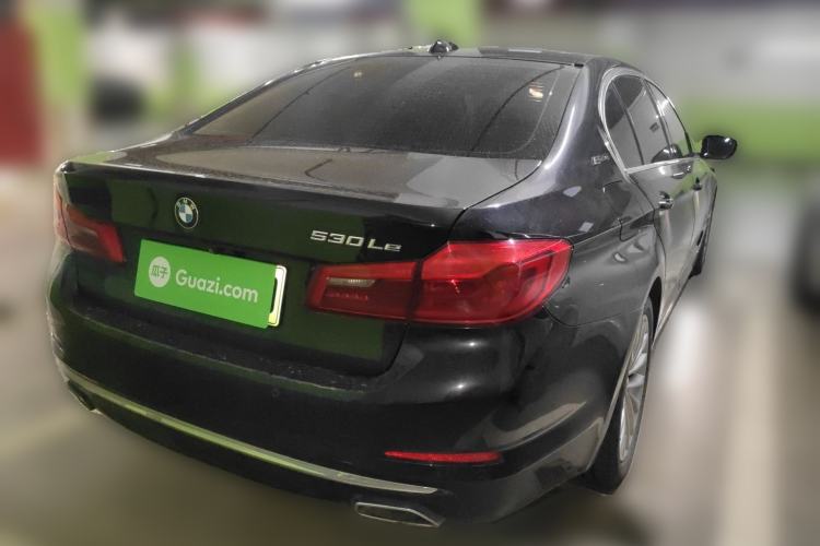 Used BMW 5 Series New Energy 2019 530Le Pioneer Edition Rear Right 45 Deg