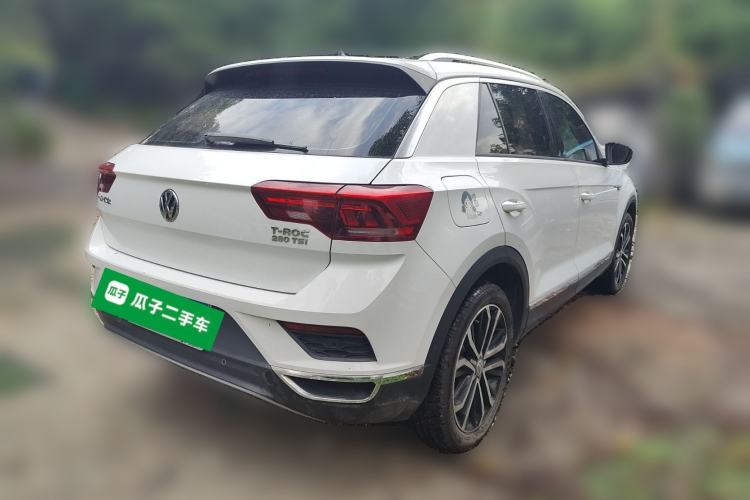 Used Volkswagen T-ROC 2019 280TSI DSG Two-Wheel Drive Comfort Version China VI Standard
