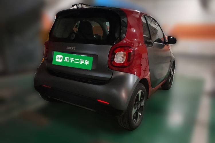 Used smart fortwo 2018 1.0L 52kW Hardtop Passion Edition China V Standard Rear Right 45 Deg