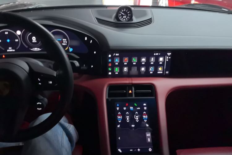 Used Porsche Taycan 2020 Taycan Center Console