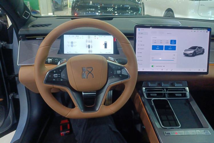 Used BYD Han L 2025 EV Four-Wheel Drive LiDAR Flagship Model
