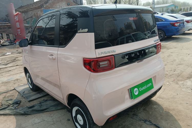 Used Wuling Hongguang MINIEV 2021 Macaron Fashion Edition Lithium-Ion Battery Rear Left 45 Deg