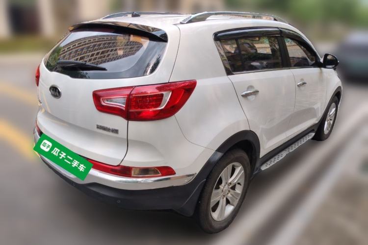 Used Kia Sportage R 2014 2.0L Automatic Two-Wheel Drive GLS Trim Rear Right 45 Deg