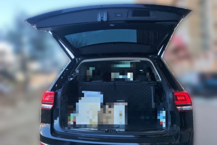 Used Volkswagen Teramont 2017 380TSI Four-Wheel Drive Luxury Edition Trunk