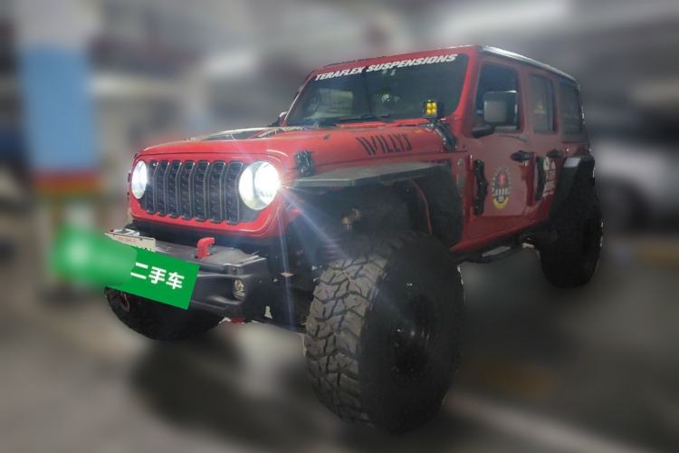 Used Jeep Wrangler 2019 2.0T Sahara Four-Door Version China VI Emission Standard