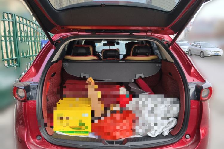 Used Mazda CX-5 2021 2.0L Automatic Two-Wheel Drive Black Knight Trunk