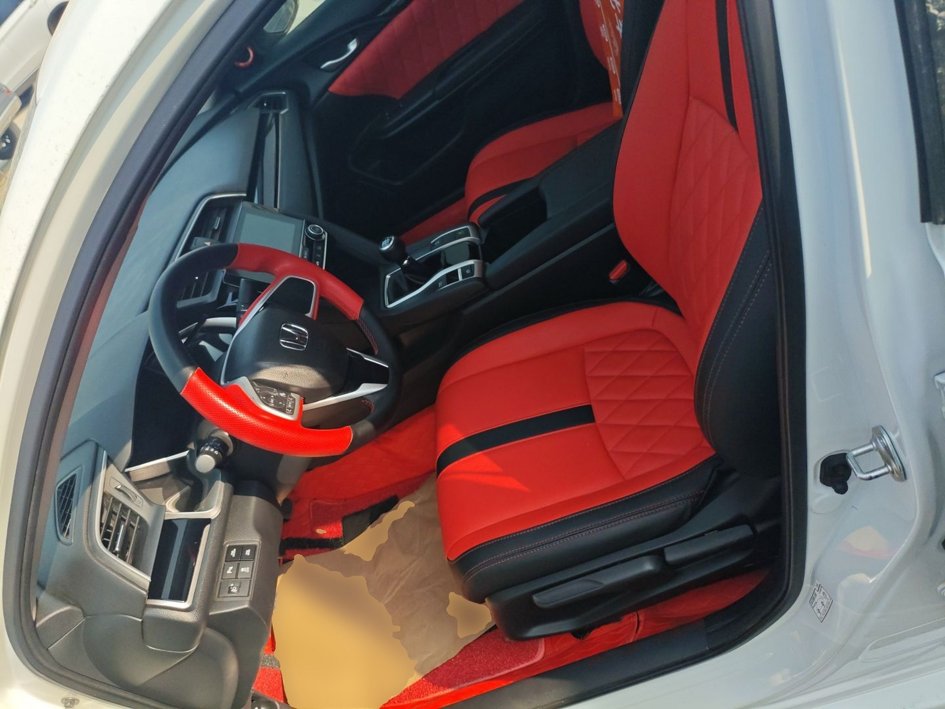Avant de la voiture