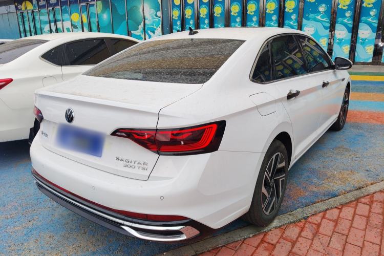 Used Volkswagen Sagitar 2023 300TSI DSG Excellence Edition Rear Right 45 Deg