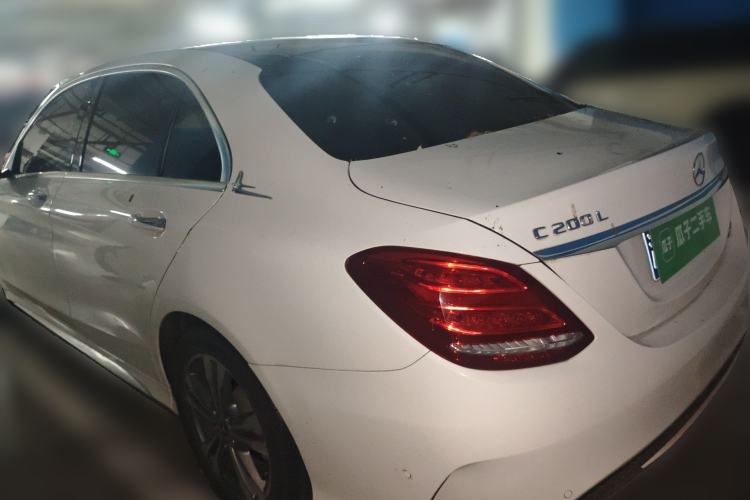 Used Mercedes-Benz C-Class 2018 C 200 L Sport Edition Rear Left 45 Deg