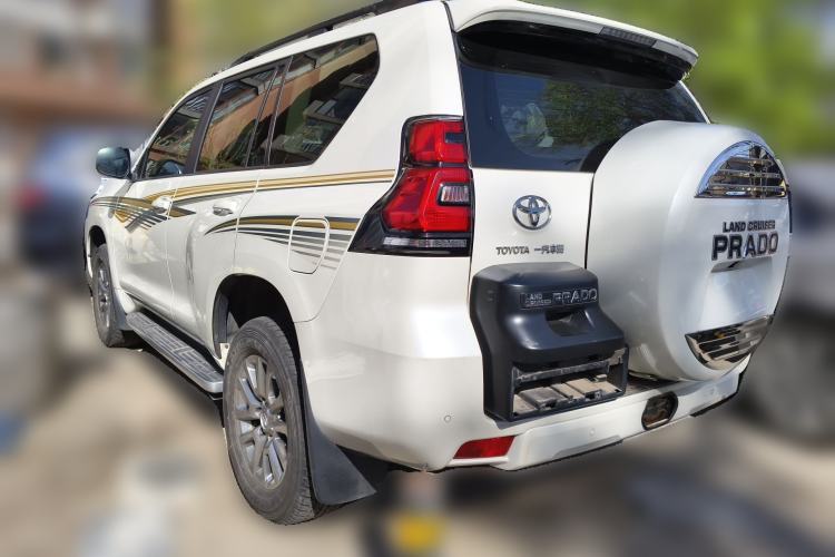 Used Toyota Prado 2018 3.5L Automatic TX-L with Rear-Mounted Spare Tire
