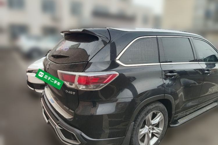 Used Toyota Highlander 2015 2.0T Four-Wheel Drive Luxury Edition 7-Seater Rear Right 45 Deg