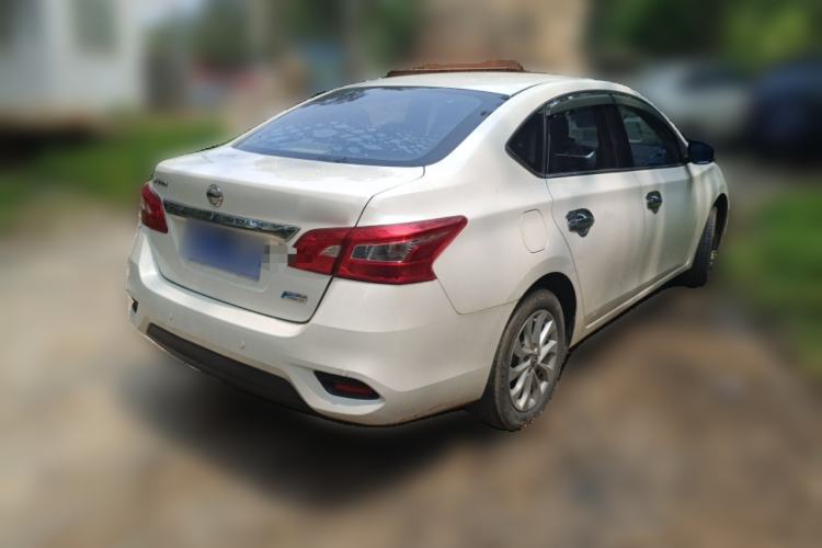 Used Nissan Sylphy 2019 1.6XV CVT Smart Connect Luxury Edition China VI Standard Rear Right 45 Deg