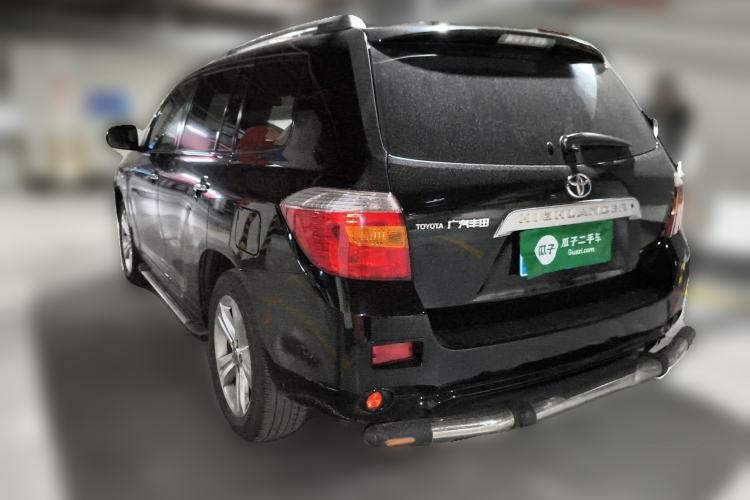 Used Toyota Highlander 2009 2.7L Two-Wheel Drive 7-Seater Supreme Edition Rear Left 45 Deg