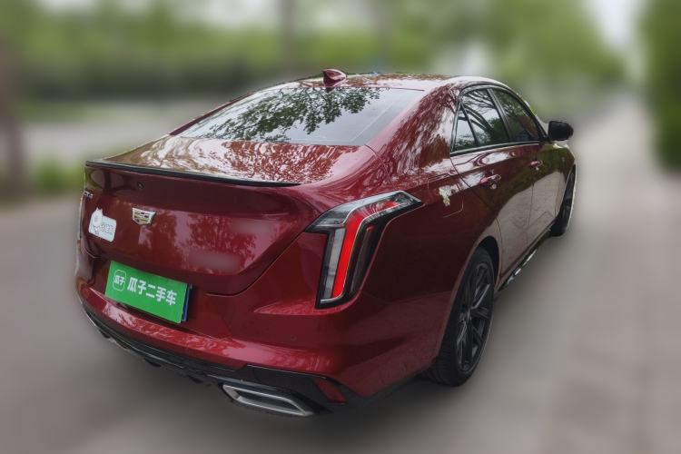 Used Cadillac CT4 2020 28T Elite Edition Rear Right 45 Deg