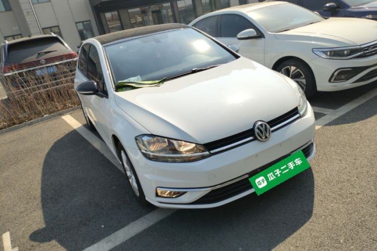 Used Volkswagen Golf 2019 280TSI DSG Comfort Version China V Standard Front Right 45 Deg