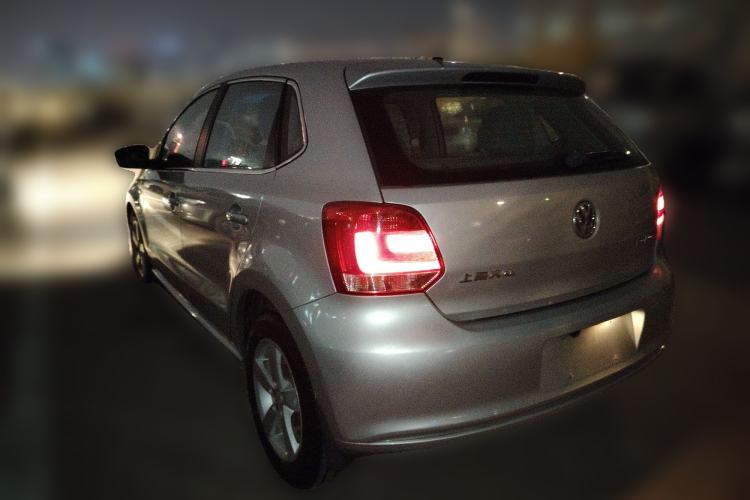 Used Volkswagen Polo 2011 1.4L Manual ZhiLe Edition Rear Left 45 Deg