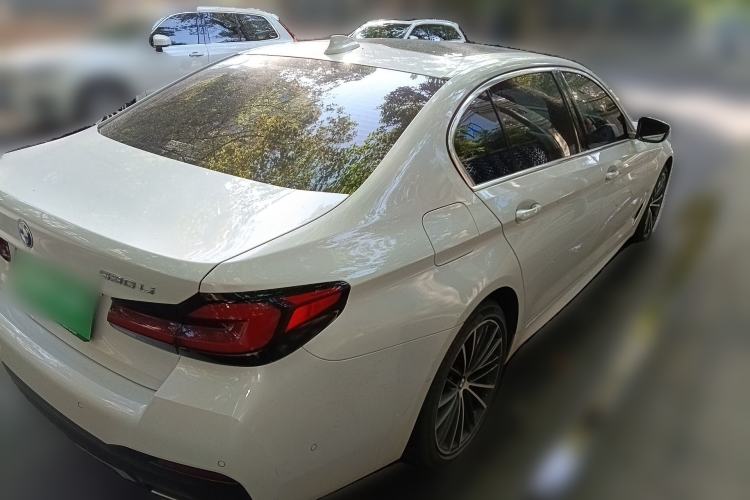 Used BMW 5 Series 2022 530Li Leading Model M Sport Package Rear Right 45 Deg