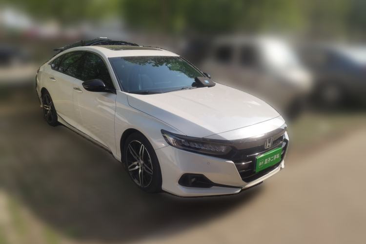 Used Honda Accord 2022 Xing·Hybrid 2.0L Phantom Night·Sharp Intelligence Edition Front Right 45 Deg
