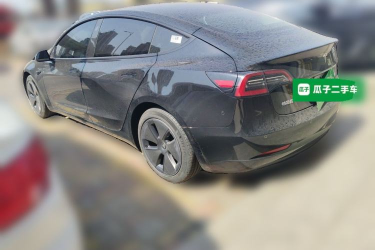 Used Tesla Model 3 2022 Rear-Wheel-Drive Version Rear Left 45 Deg