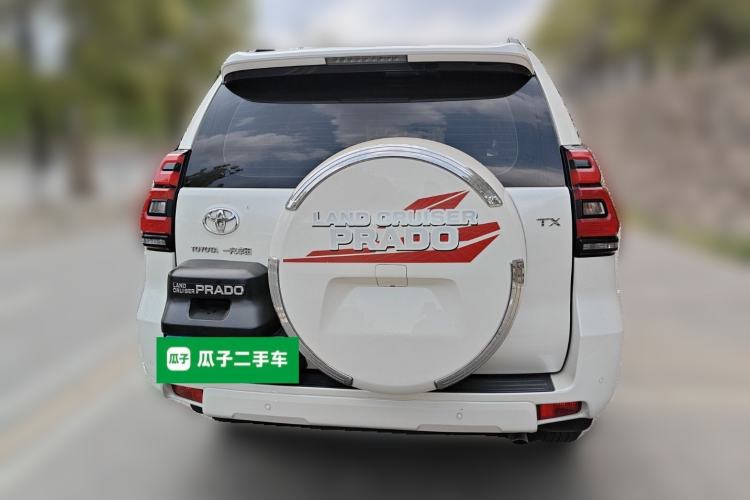 Used Toyota Prado 2019 3.5L Automatic TX-L Deluxe Edition with Rear-Mounted Spare Tire
