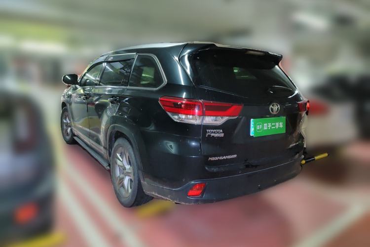 Used Toyota Highlander 2018 2.0T Four-Wheel Drive Prestige Version 7 Seats China V Emission Standard Rear Left 45 Deg