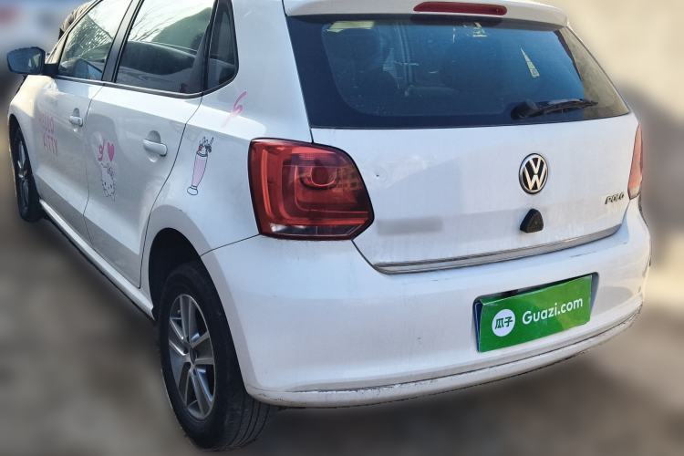 Used Volkswagen Polo 2011 1.4L Manual ZhiShang Edition Rear Left 45 Deg