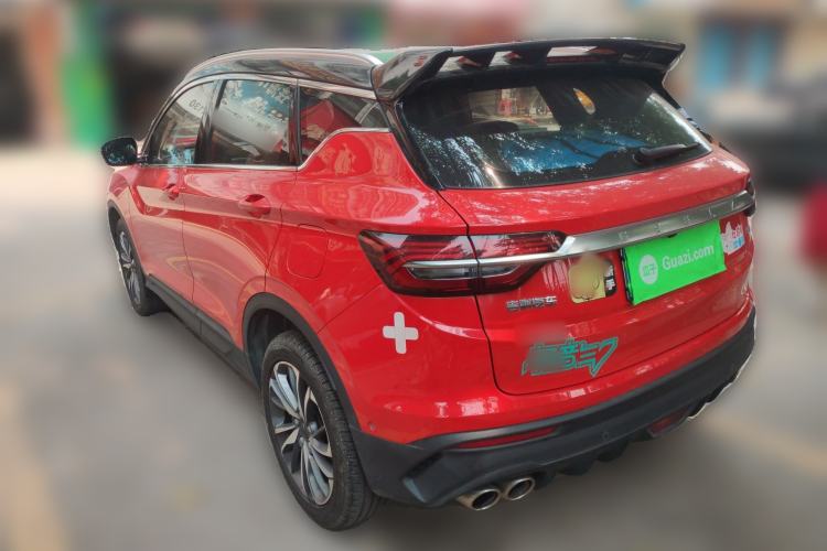 Used Geely Auto Coolray 2019 Sport Version 260T DCT Battle China VI Standard Rear Left 45 Deg