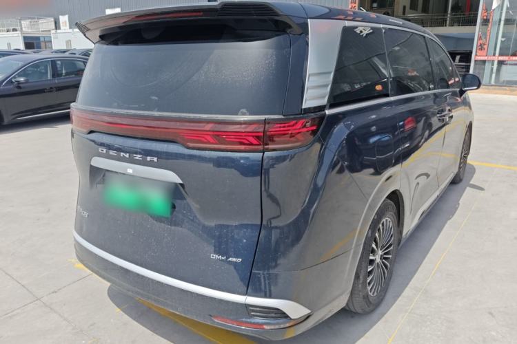 Used Denza D9 2022 DM-i 970 Four-Wheel Drive Prestige Model Rear Right 45 Deg