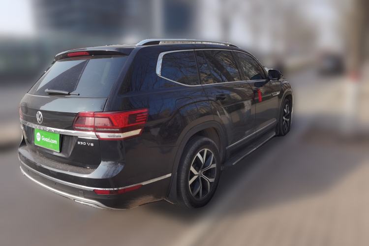 Used Volkswagen Teramont 2019 330TSI Two-Wheel-Drive Luxury Edition China VI Standard Rear Right 45 Deg