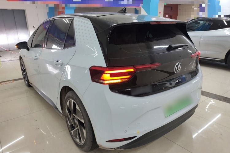 Used Volkswagen ID.3 2023 Upgraded Model Pure Intelligent Enjoyment Version Rear Left 45 Deg