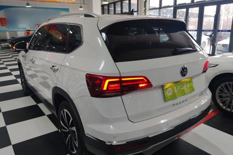 Used Volkswagen Tharu 2021 330TSI All-Wheel Drive Luxury PLUS Version Rear Left 45 Deg