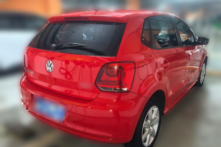 Used Volkswagen Polo 2013 1.4L Automatic Comfort Edition Rear Right 45 Deg