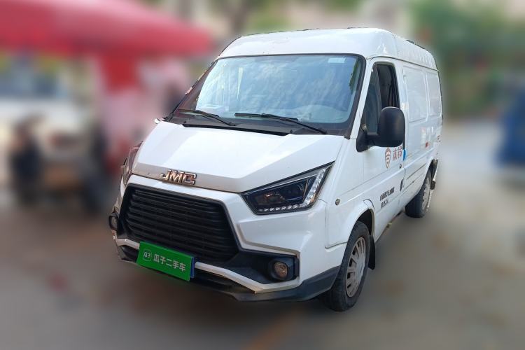 Used JMC Transit 2019 2.8T Commercial Version Short Wheelbase Mid-Roof 3-Seater China VI Standard JX493