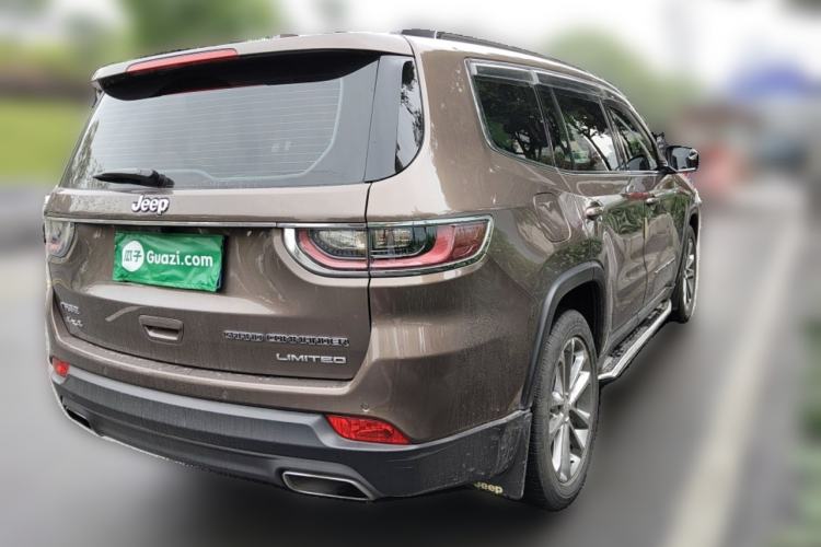 Used Jeep Grand Commander 2018 2.0T Four-Wheel Drive Premium Navigation Version China V Rear Right 45 Deg