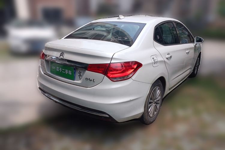 Used Citroen C4L 2013 1.8L Automatic Jingzhi Edition Rear Right 45 Deg