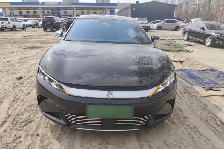 Used BYD Han 2022 EV Genesis Edition 715KM Front-Wheel-Drive Prestige Model
