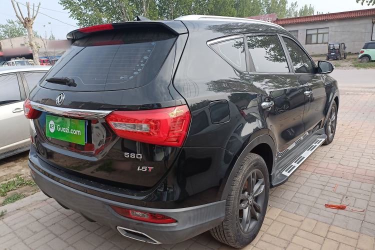 Used Dongfeng Fengon 580 2020 1.5T CVT Luxury Edition Rear Right 45 Deg
