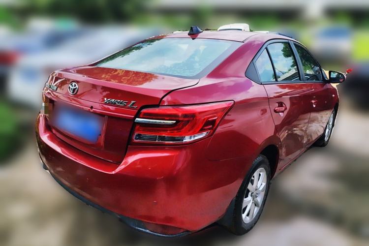 Used Toyota YARiS L Zhi Xiang 2017 1.5E CVT Dynamic Edition Rear Right 45 Deg