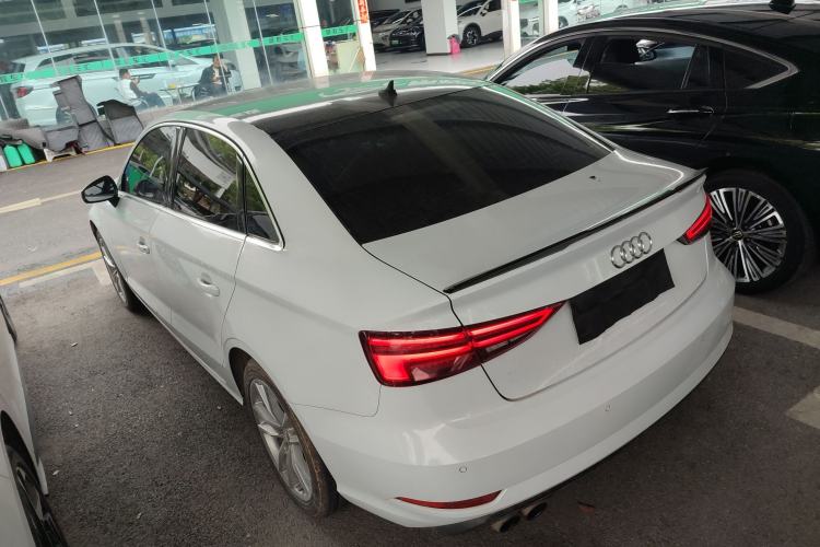 Used Audi A3 2018 30th Anniversary Edition Limousine 35 TFSI Ambition Model Rear Left 45 Deg