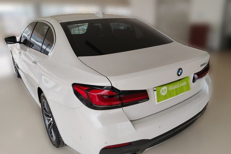 Used BMW 5 Series 2022 Second Facelift 525Li M Sport Package Rear Left 45 Deg