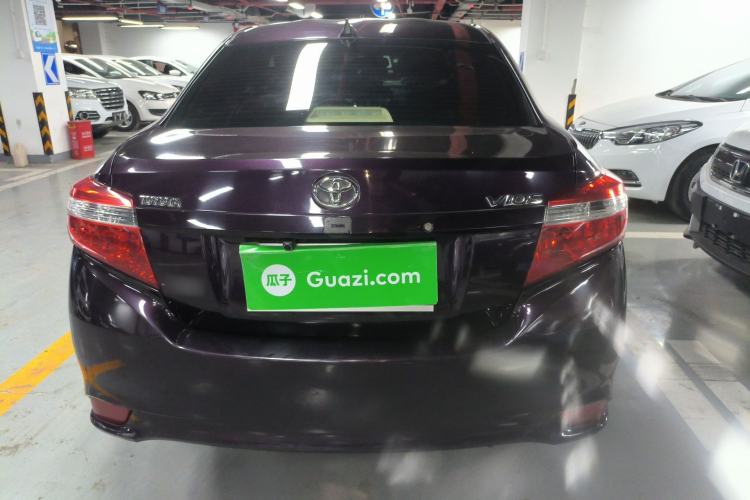 Used Toyota Vios 2014 1.5L Manual ZhiZhen Edition Rear
